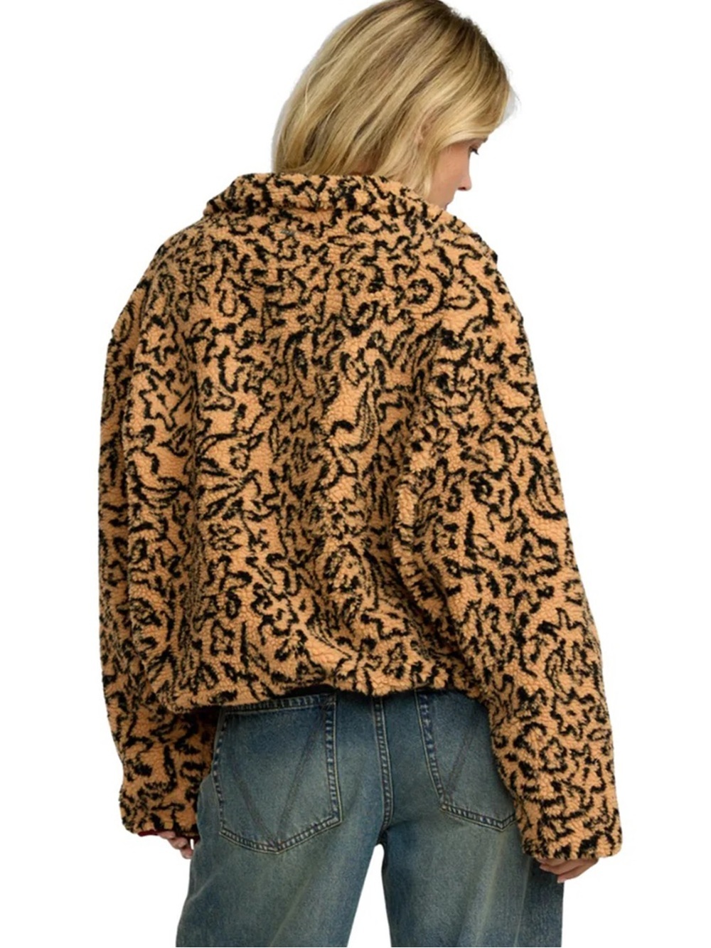 RVCA Oh Hush Sherpa Jacket Small - Picture 2 of 8